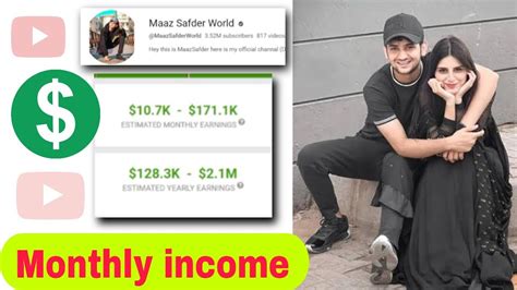 Maaz Safder World YouTube Channel Earning YouTube Income With Proof