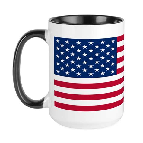 Cafepress American Flag Large Mug Mugs 15 Oz Ceramic Large Mug