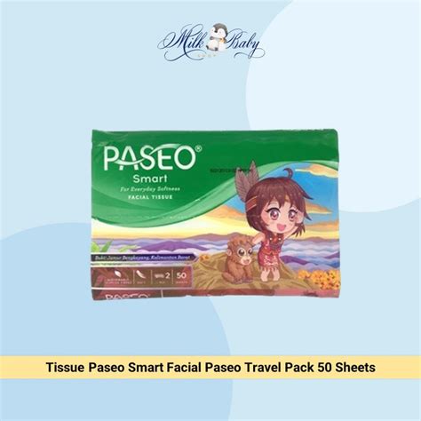 Jual Tissue Paseo Smart Facial Paseo Travel Pack Sheets Shopee