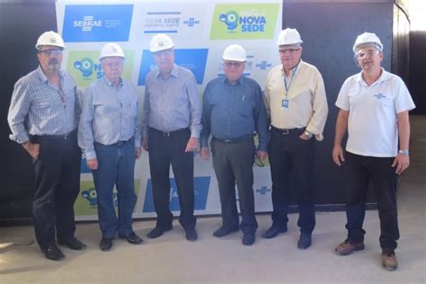 Fecomércio visita obras do Sebrae Sistema Fecomércio