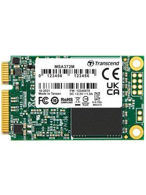 TS256GMSA372M Transcend SSD MSA372 MSATA 256GB SATA III Elfa