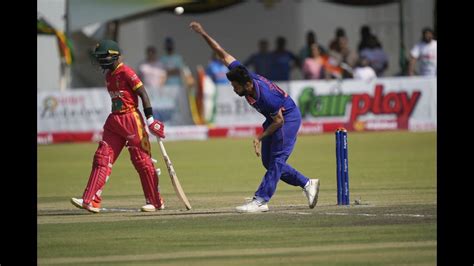 Ind Vs Zim Nd Odi India Beat Zimbabwe By Wickets Crictopedia