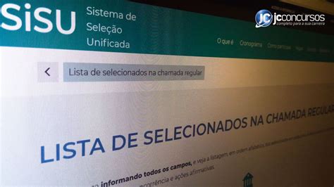 Mec Divulga Lista De Espera Do Sisu Saiba Como Consultar