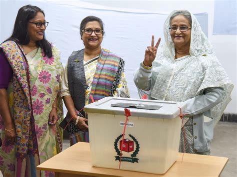 Bangladesh PM Wins 3rd Term After Violent Election, Accusations Of ...