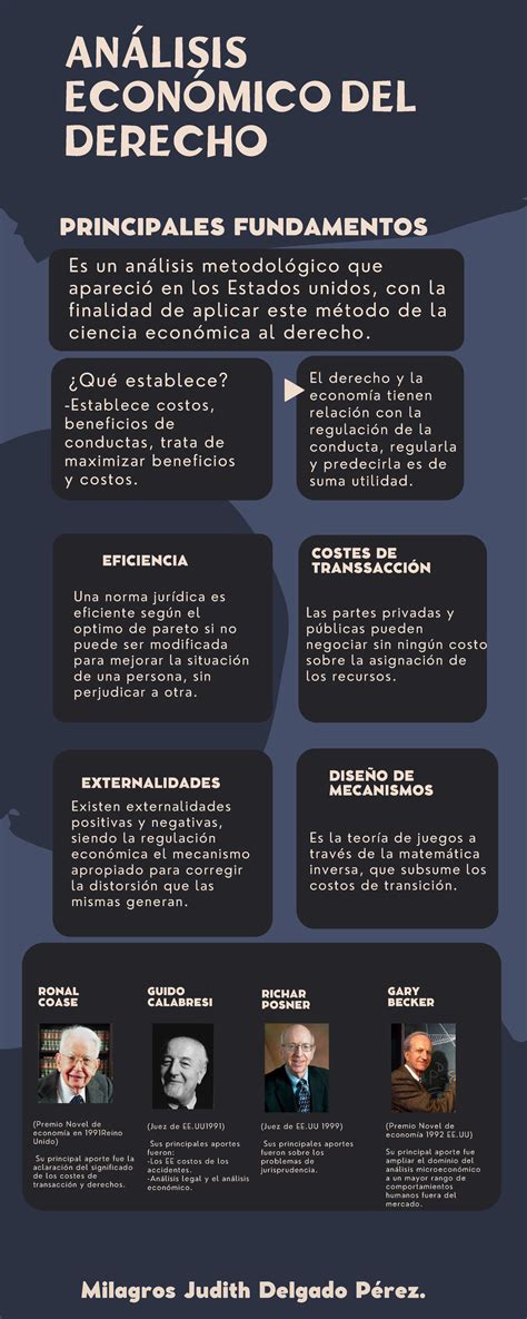 Infograf A Del An Lisis Econ Mico Del Derecho Teor A Del Ciclo