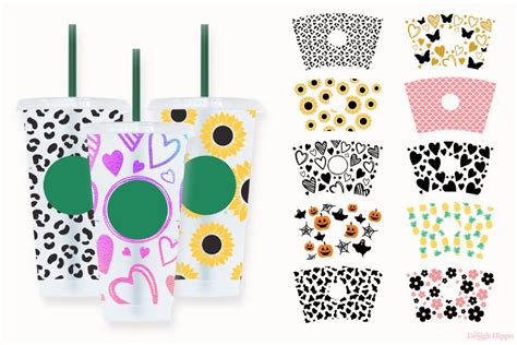 Free Starbucks Cold Cup Svg Files To Make Full Wraps