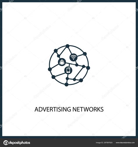 Advertising networks icon for web and mobile ⬇ Vector Image by © javid