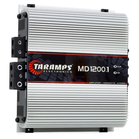 Módulo Amplificador Digital Taramps md 1200 1 Canal 1200 Watts rms