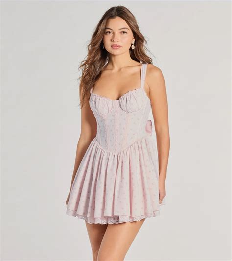 pink corset dresses 12