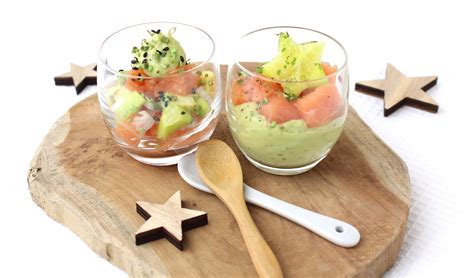 Heerlijke Amuse Hapjes Met Zalm En Avocado