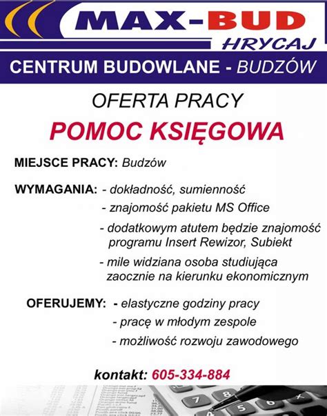 Oferta Pracy