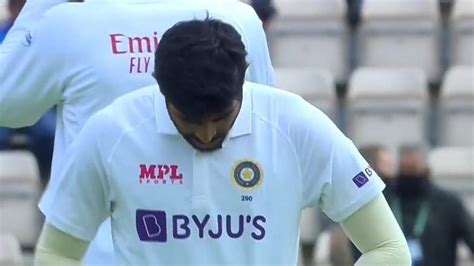 Ind Vs Nz Wtc Final 2021 Jasprit Bumrah Seen Wearing Wrong Jersey On