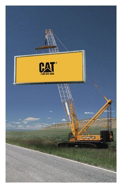 Highway Signs Caterpillar Crane