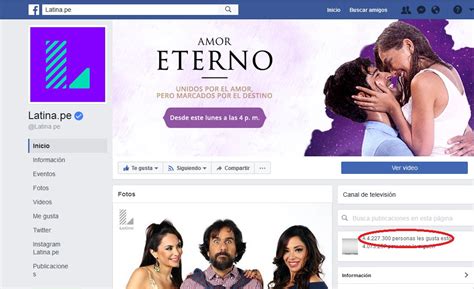 Latina pe Fans on Twitter Latina pe cuenta con más de Millones de Seguidores en