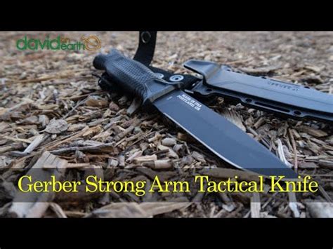 Gerber Strong Arm Fixed Blade Knife Review Youtube