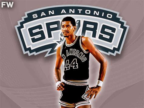 Download San Antonio Spurs George Gervin Wallpaper | Wallpapers.com