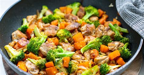 One Pan Chicken And Veggies Skillet