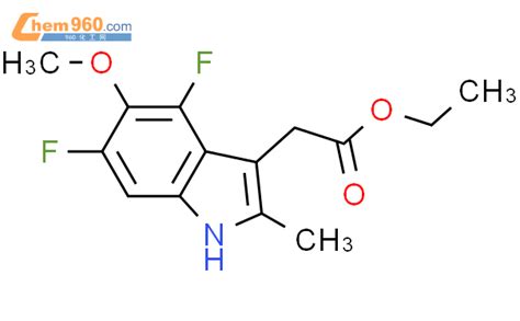 866719 86 0 1H INDOLE 3 ACETIC ACID 4 6 DIFLUORO 5 METHOXY 2 METHYL