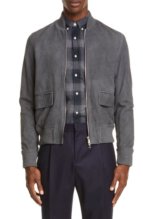 men bomber jacket suede