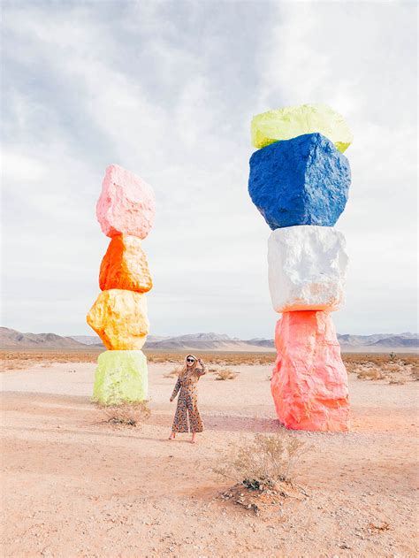 Seven Magic Mountains Erika Carlock Bohemian Lifestyle Blog