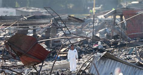 Despite Blast In Mexico A Clamor To Rebuild Fireworks Market The New