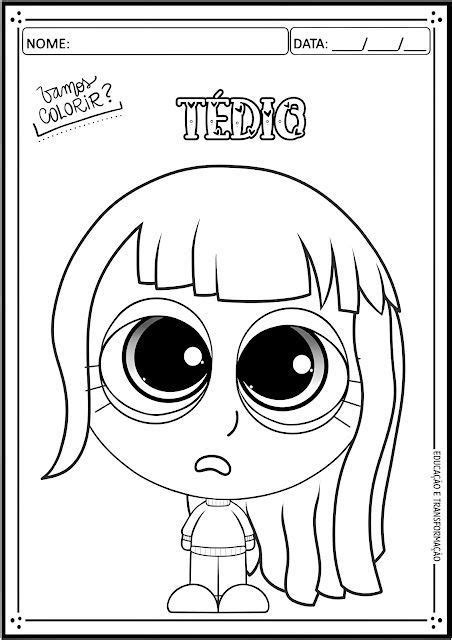 Desenhos Divertidamente Para Colorir In Inside Out Coloring