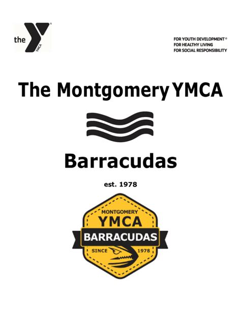 Fillable Online Ymca Of Greater Montgomery See What The Y Has To