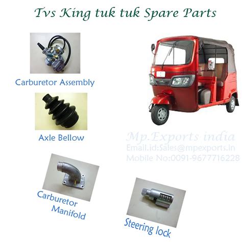 Tuk Tuk Spare Parts Tvs King Buy Exporters Of Vehicle Tuk Tuk Parts