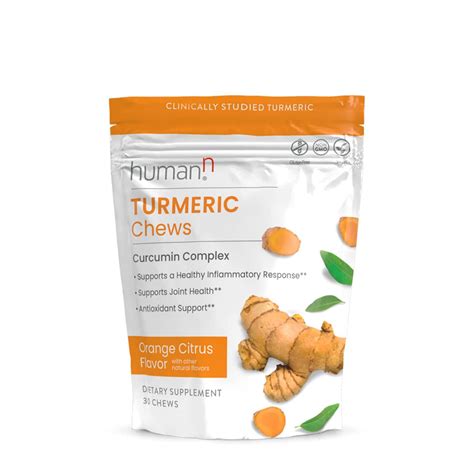 Human® Turmeric Chews 30 Servings Gnc