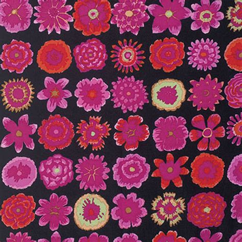 Button Flowers Gp152 Black Butik Paradisets Bamser Tøj Og Brugskunst