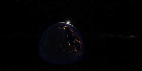 Earth Rotation Around Sun Stock Video Footage For Free Download