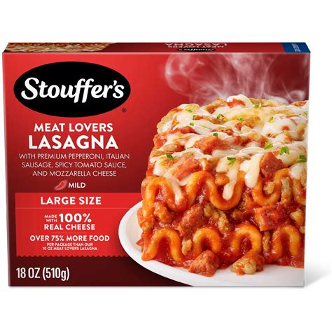 Stouffer's Meat Lovers Lasagna Frozen Meal - Large, 18 oz | Joe V's