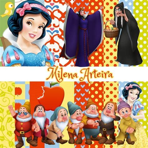 Kit Digital Branca De Neve Elo Produtos Especiais