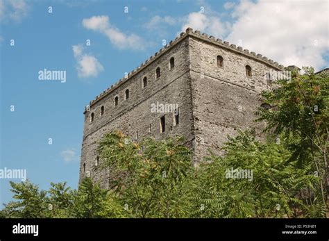 Albania. Gjirokaster. Castle built in 18th century ordered by the ...