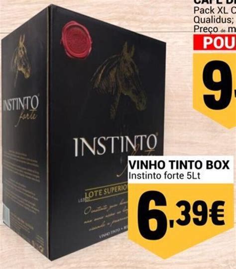 Promo O Vinto Tinto Instinto Forte L Em Neom Quina