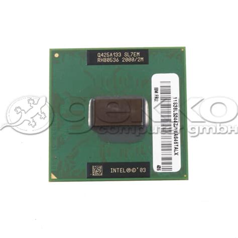 CPU Intel Pentium M 755 2000MHz/2MB L2/400 - SL7EM | GEKKO