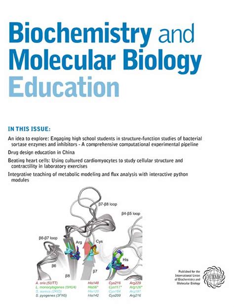 Teaching Biologics Design Using Molecular Modeling And Simulations Phillips Biochemistry And