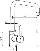 Смеситель для кухни Oulin OL-8019 купить в магазине Сантехника-Онлайн.Ру
