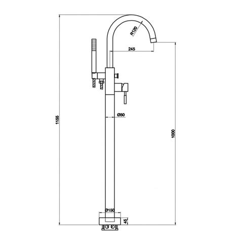 Kohlman Roxin Black Qf Rb Bateria Wannowa Wolnostoj Ca Czarna Terradeco