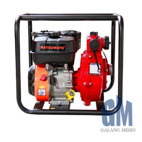 Jual MATSUMOTO POMPA AIR ALKON PEMADAM MGP 50 HP GASOLINE FIRE PUMP