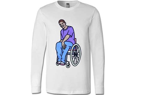 Wheelchair Jimmy Unisex Long Sleeve T-shirt Drake Degrassi - Etsy