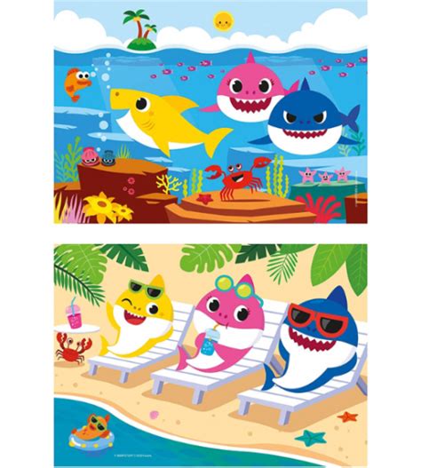 Puzzle Supercolor X Pi Ces Baby Shark Clementoni King Jouet Maroc