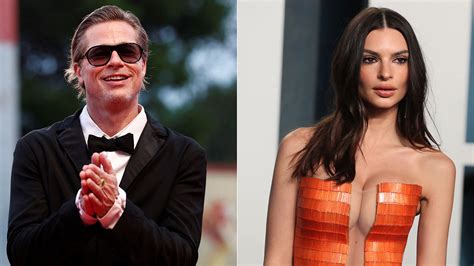 Brad Pitt Y Emily Ratajkowski Rumores De Romance Encuentros Secretos