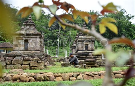 Perawatan Cagar Budaya Candi Ngempon Antara Foto