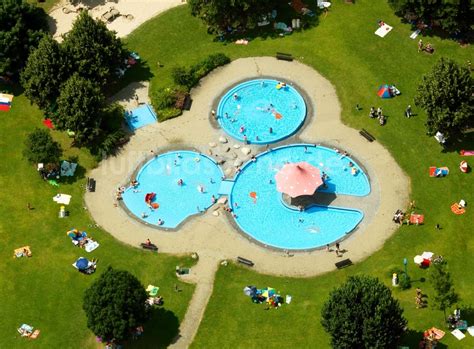 Luftaufnahme T Bingen Das Freibad In T Bingen Im Bundesland Baden