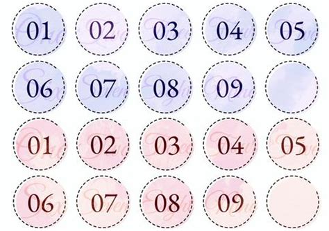 Free Vectors | Cursive layer number icon 2 color set