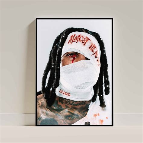 Almost Healed - Lil Durk Poster - Album Art Poster - Album Cover sold ...