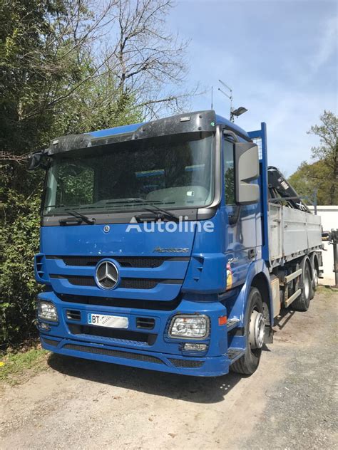 Mercedes Benz Actros Hiab M Pritsche Lkw Kaufen Frankreich Pau