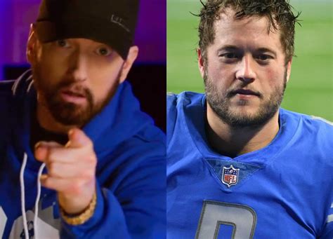 Eminem Sends A Message To Matthew Stafford Ahead Of Detroit