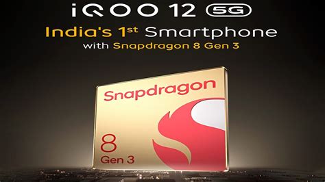 IQOO 12 To Launch On November 7 First Smartphone To Feature Snapdragon